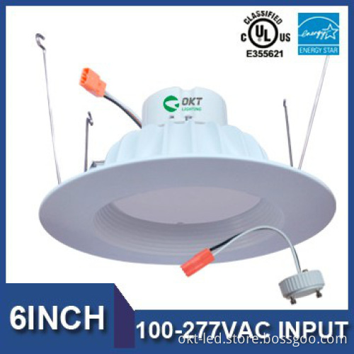 2014 HOT selling in US dimmable 6inch 11W led downlight fixture